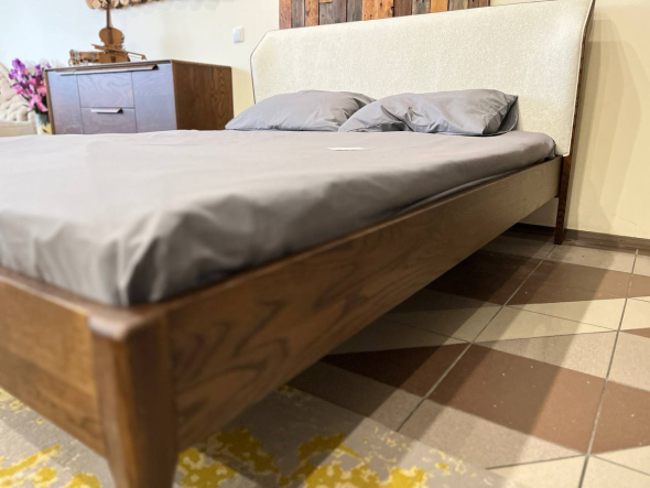 Кровать двуспальная 160*200 с мягким изголовьем Bordo - 3