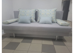 Прямой диван Вика (серый)