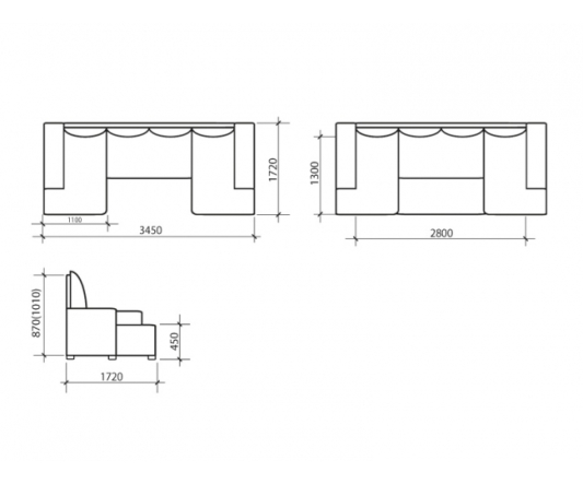 Модульний диван Роксі 2 - 5