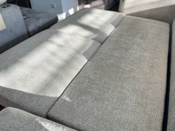 Прямой диван Кловер (белый) - 3