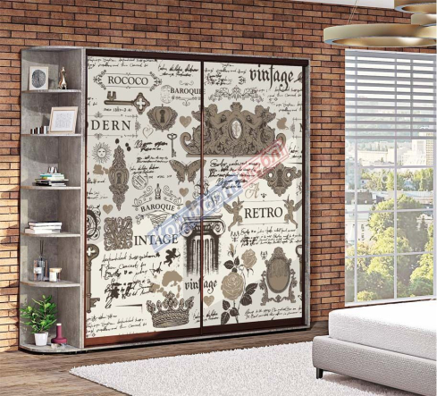 Шкаф-купе 1,6 Модерн фотопечать - 1